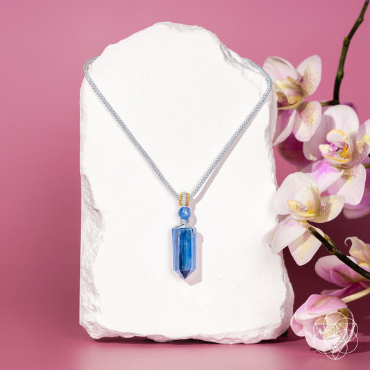 Kyanite Aura Shield Pendant